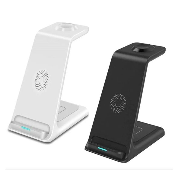 Cargador Inalámbrico 3 En 1, iPhone, Iwatch, AirPods